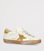 White Leather Super-Star Sneakers