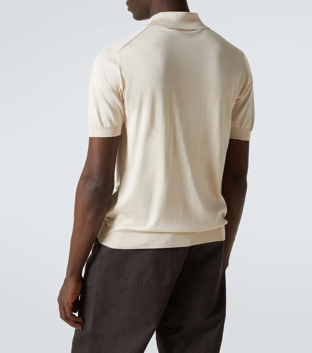 Prada - Silk polo shirt