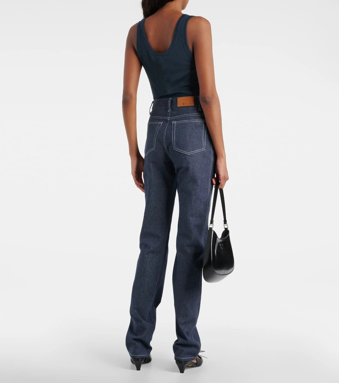 Loro Piana - Nedar high-rise straight jeans