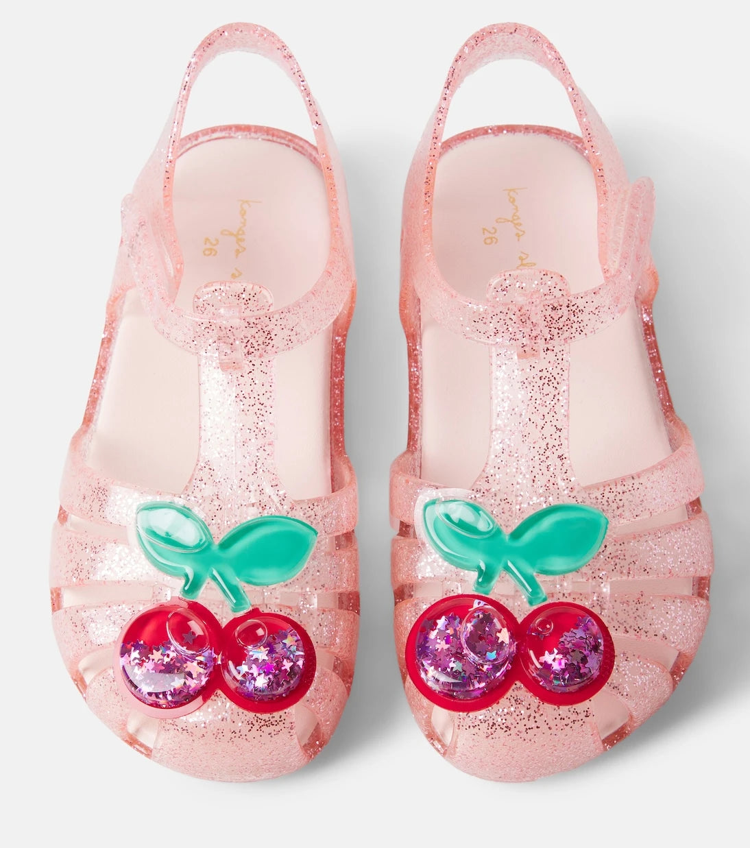 Konges Sløjd - Lilo Jelly glitter sandals