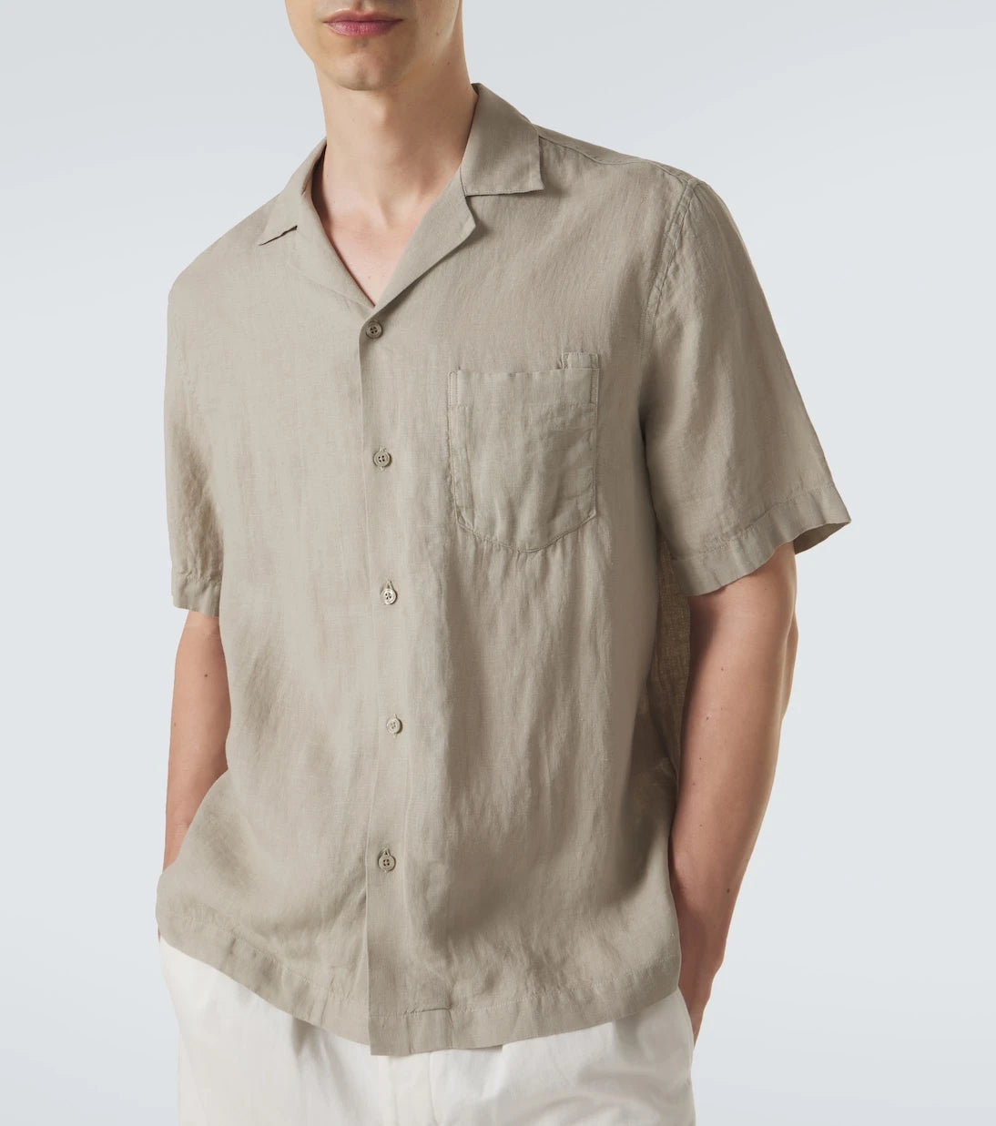 Frescobol Carioca - Angelo linen bowling shirt