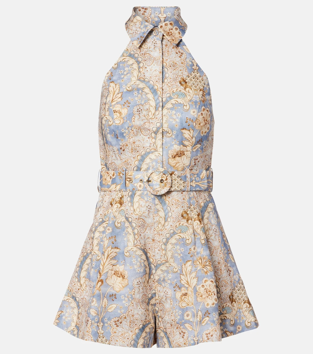 Zimmermann - Daylight printed linen romper