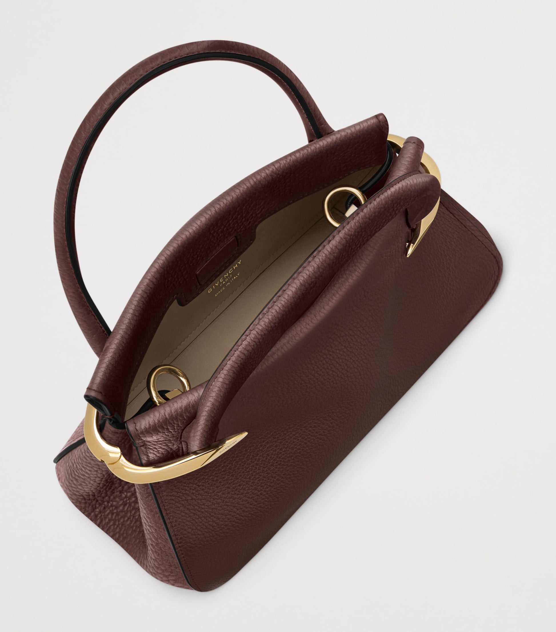 Givenchy Mini Leather Pinch Top-Handle Bag