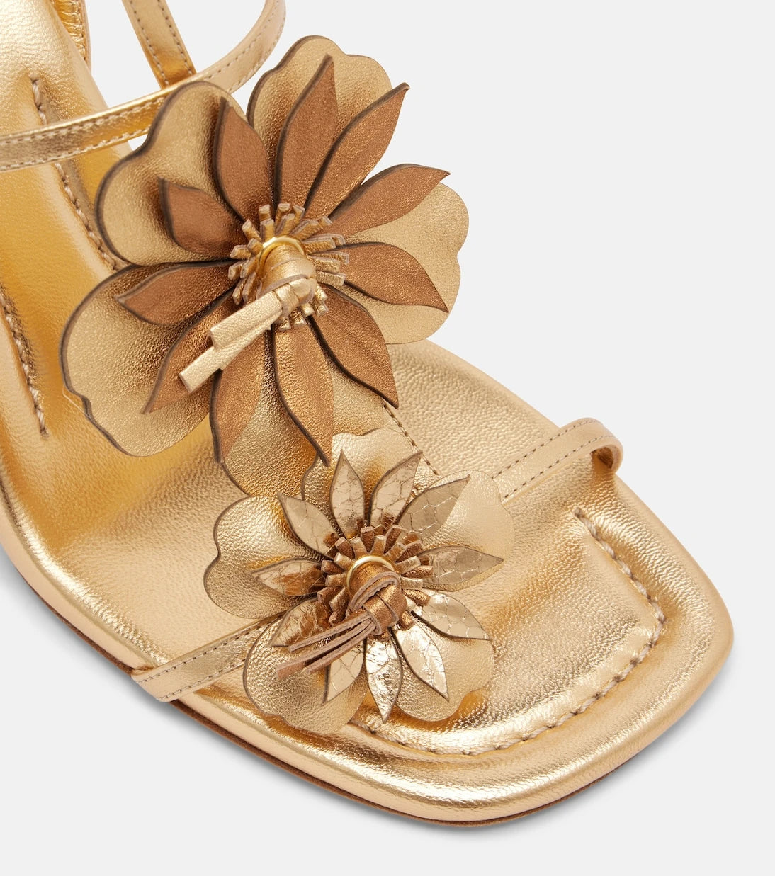 Zimmermann - Belara metallic leather sandals