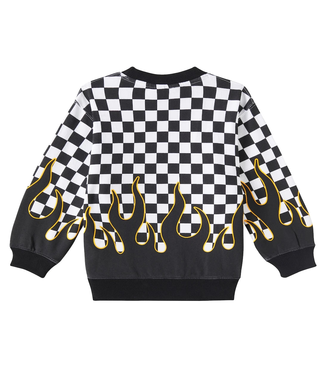 Molo - Monti checked cotton jersey sweatshirt