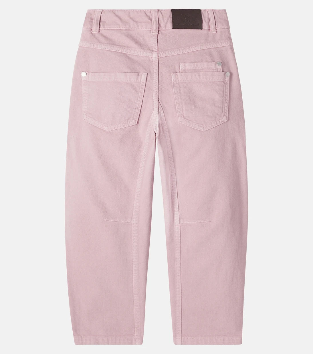 Brunello Cucinelli Kids - Monili barrel-leg jeans