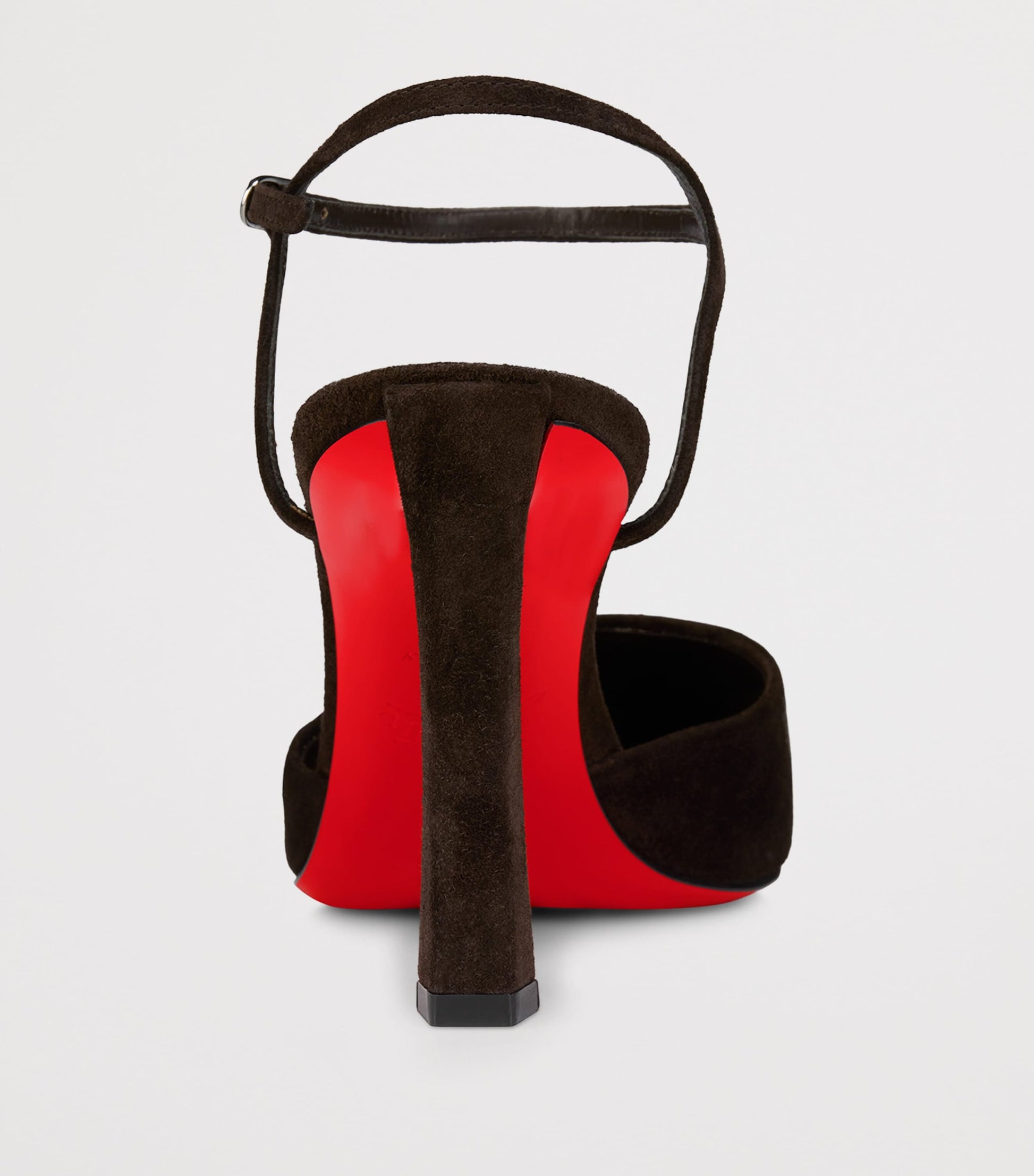 Christian Louboutin Brown Condora Riviera Suede Pumps 85