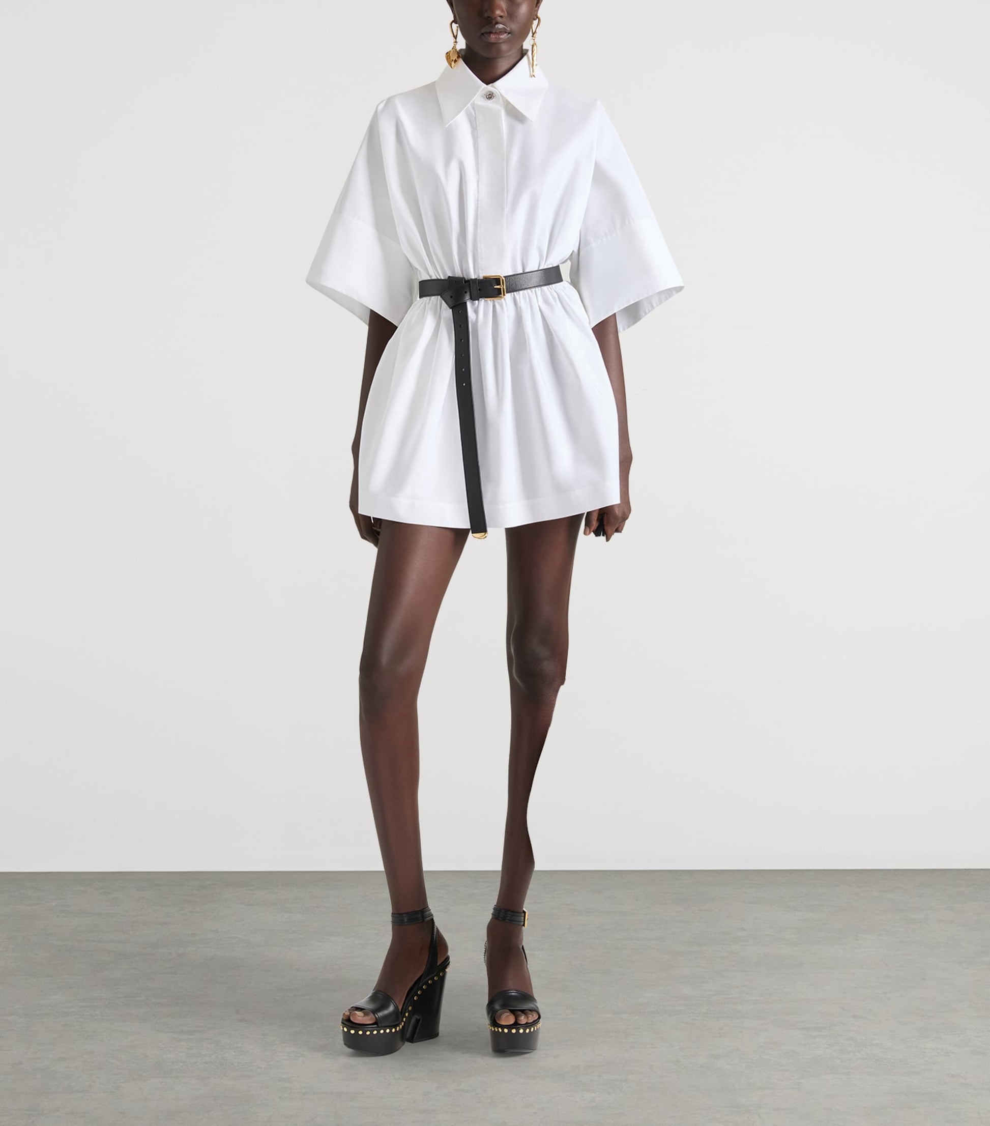 Givenchy Medium Leather Facet Shoulder Bag