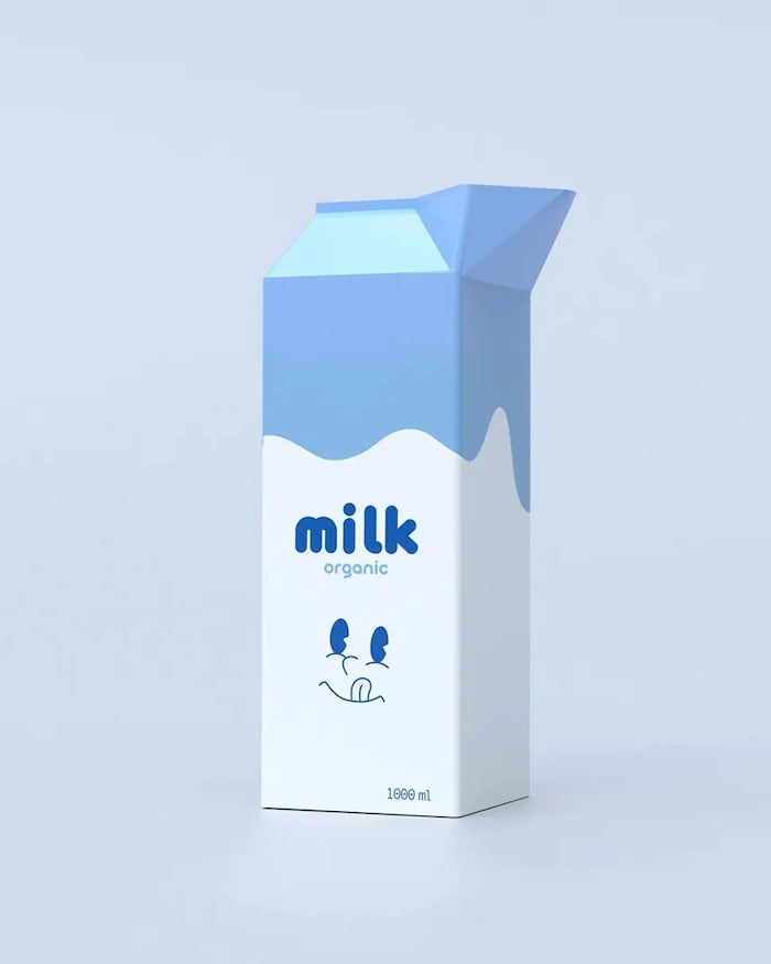 Fluid Market Milk Dekoratif Vazo