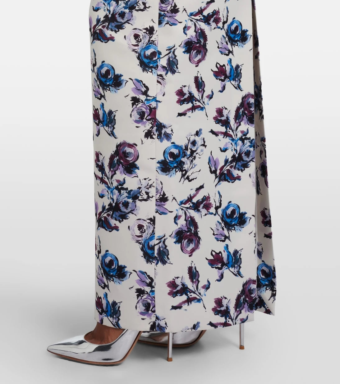 Emilia Wickstead - Laelia floral bustier gown