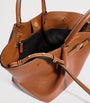 Demellier Brown Medium Leather New York Shoulder Bag
