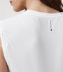 White Cotton-Modal West Tank