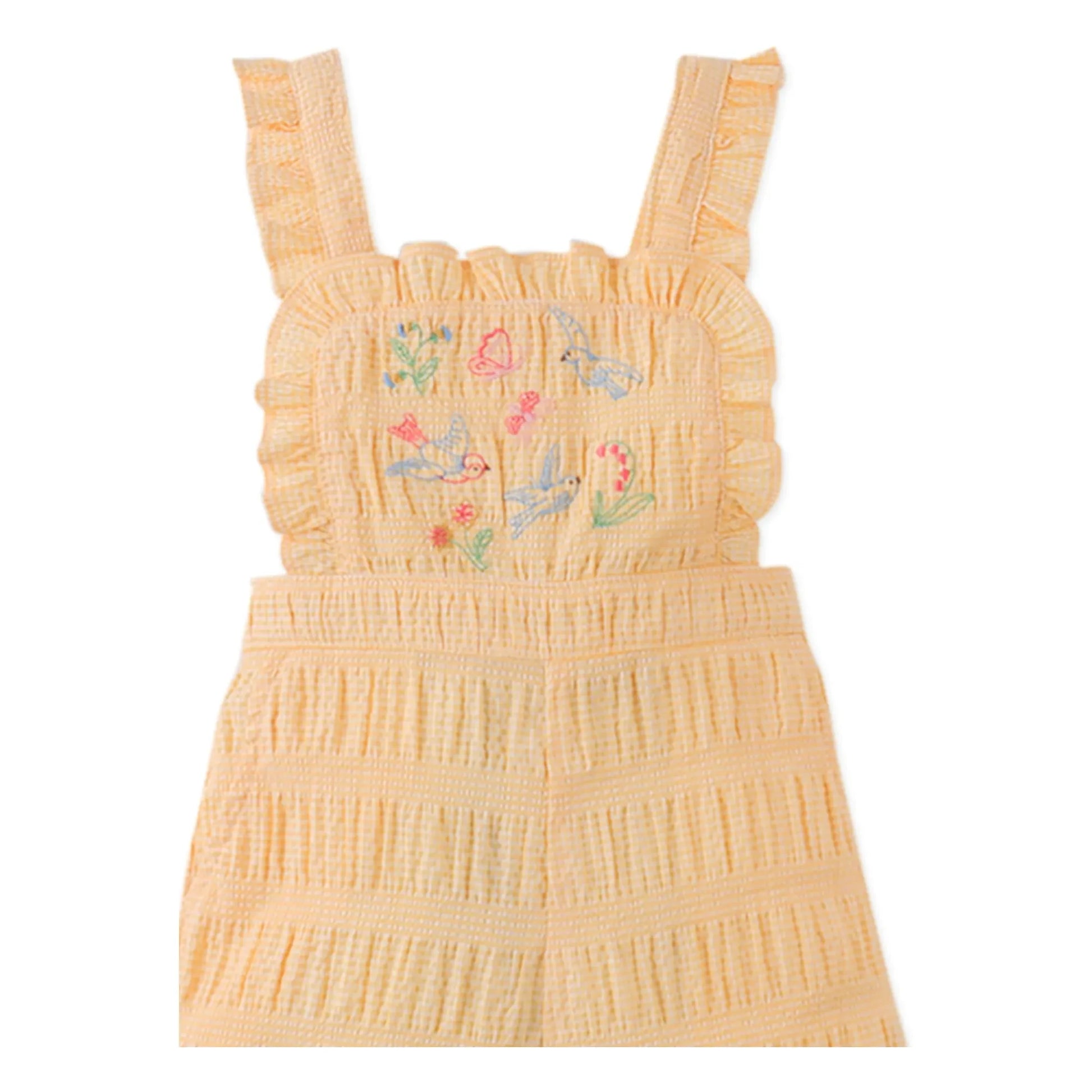 Gingersnaps - Cocona Embroidered Jumpsuit | Yellow