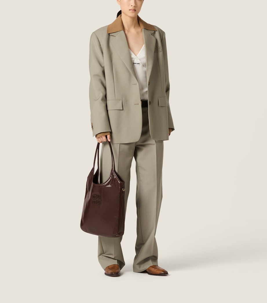 Patent Leather Ivy Tote Bag