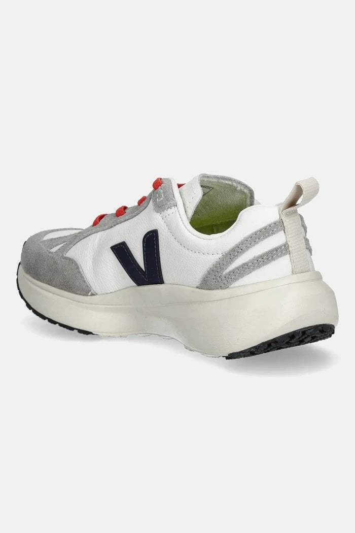 Детски кожени маратонки Veja Small Canary Light