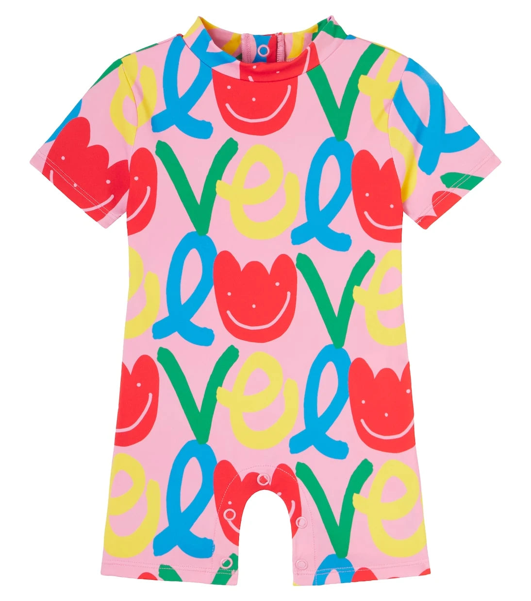 Stella McCartney Kids - Baby printed rashguard swimsuit