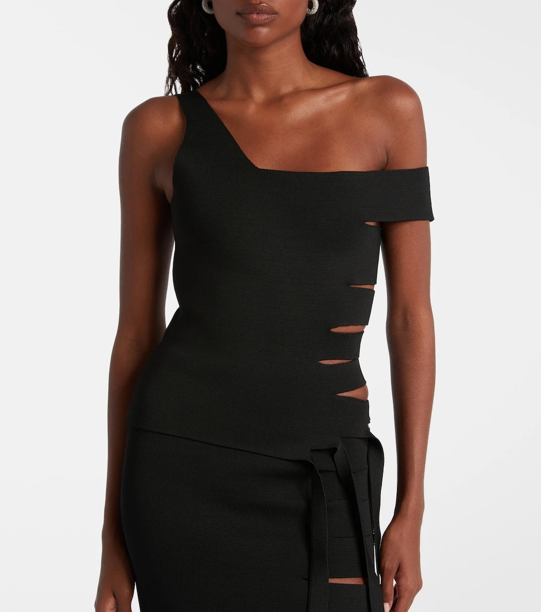 Mugler - Asymmetric cut-out top