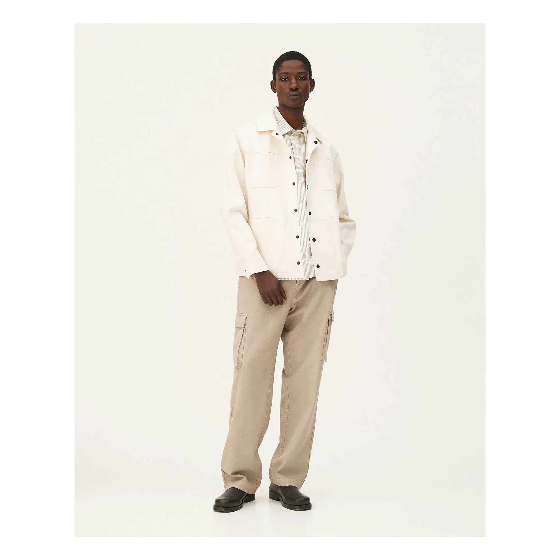 Noyoco - Vancouver Organic Cotton Jacket | Ecru