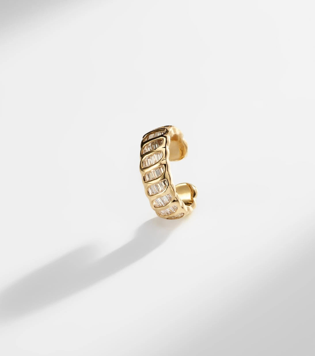 Anita Ko - Zoe 18kt gold ear cuff with diamonds