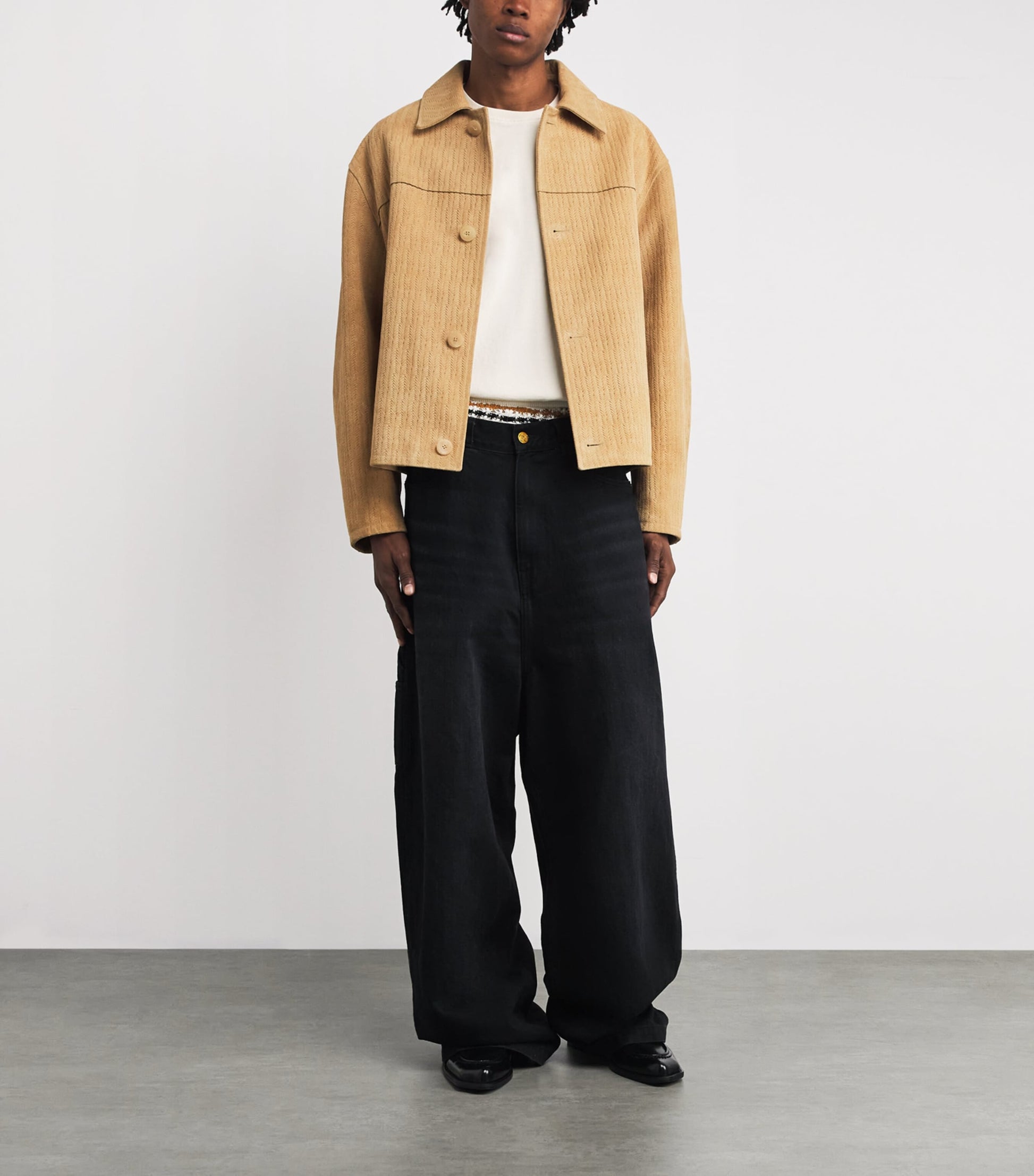 Cotton Rhude Chevron T-Shirt