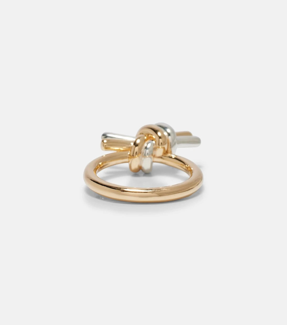 Bottega Veneta - Knot gold-plated sterling silver ring