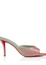 Christian Louboutin Miss Z Patent Leather Mules 80
