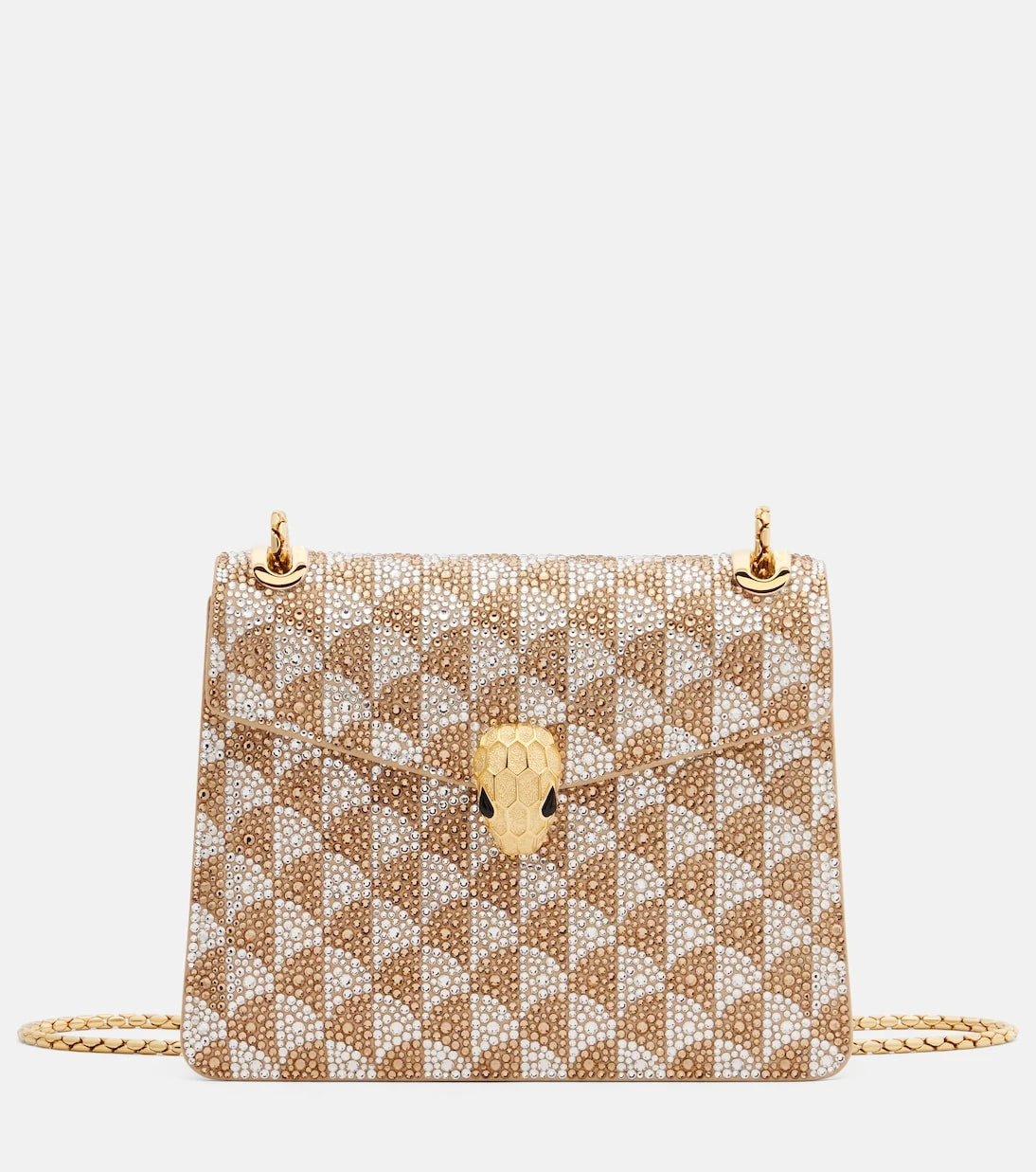 Bvlgari - Serpenti Forever embellished crossbody bag