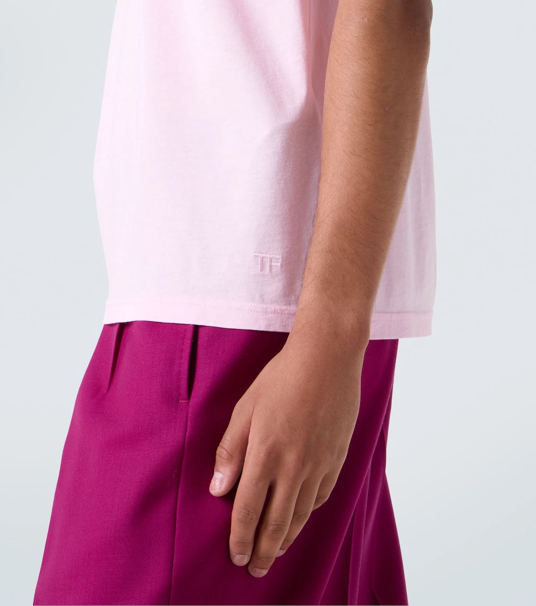 Tom Ford - Cotton and silk jersey T-shirt