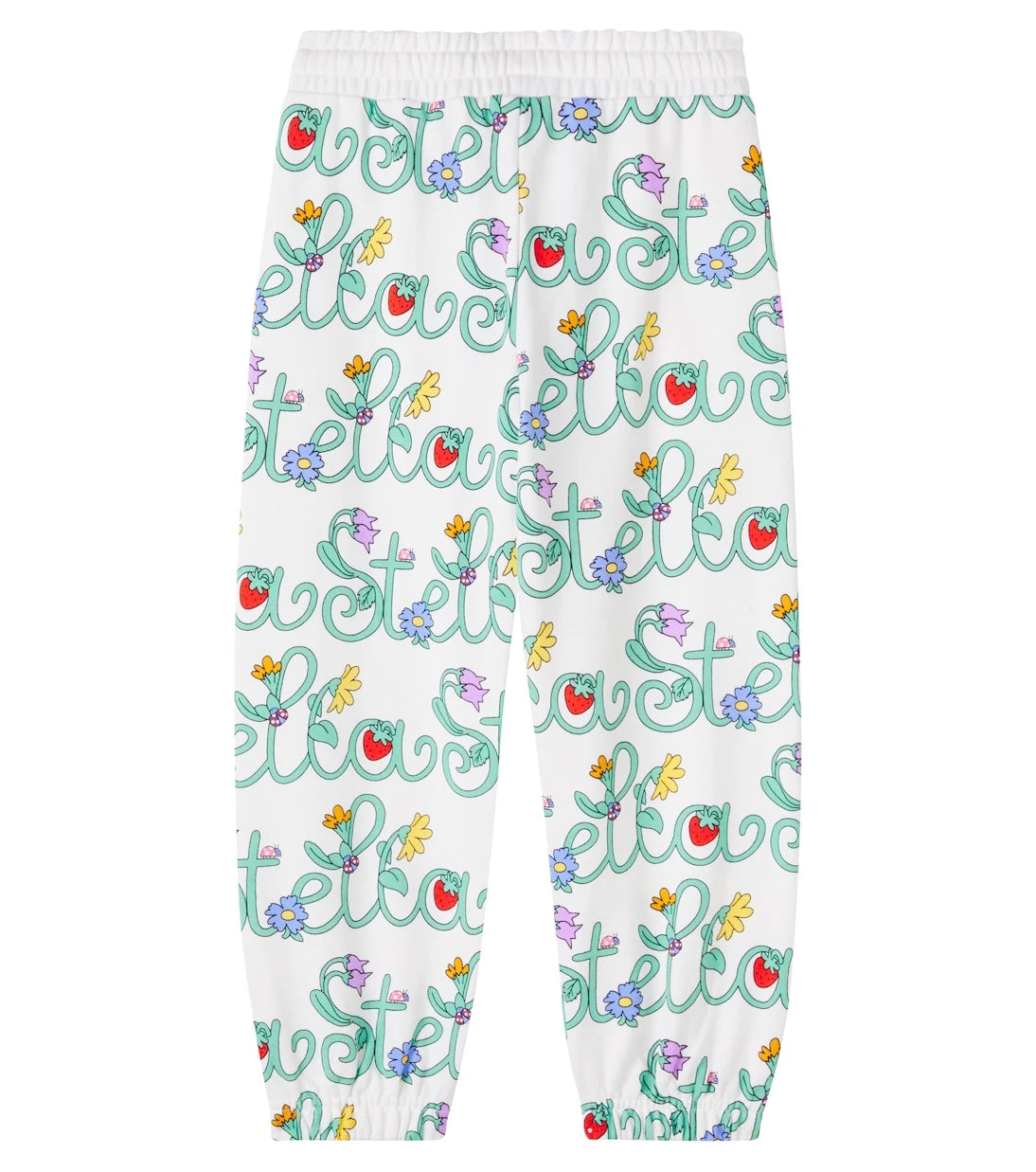Stella McCartney Kids - بنطال رياضي قطني مطبوع