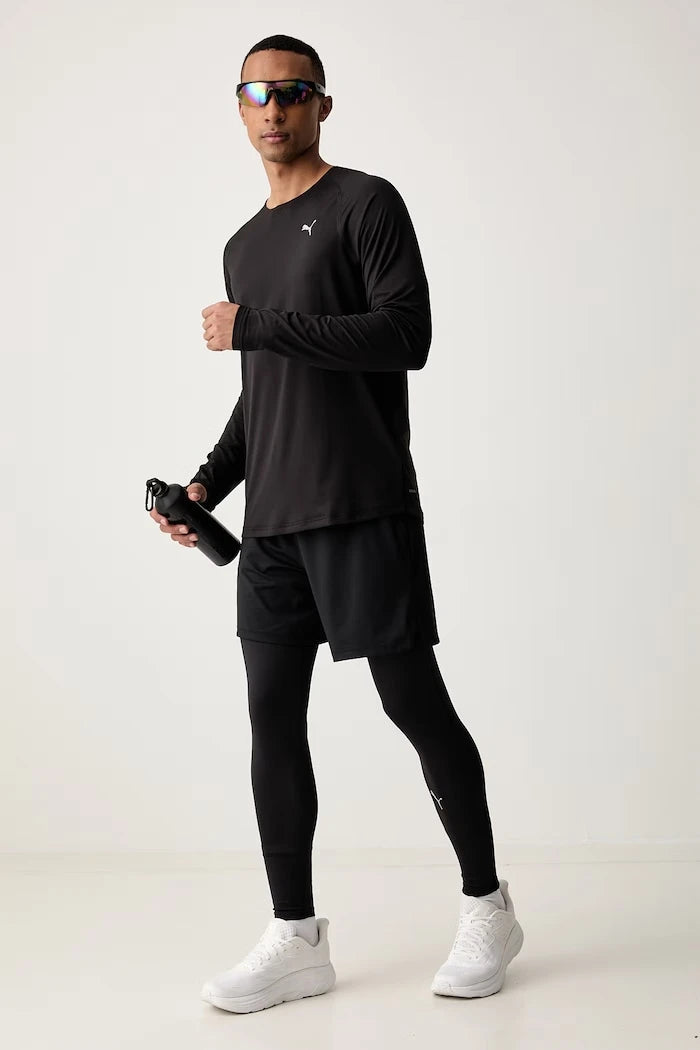 Puma erkek koşu uzun kollu üst Cloudspun
