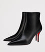 Christian Louboutin Black Miss Z Heeled Boots 80