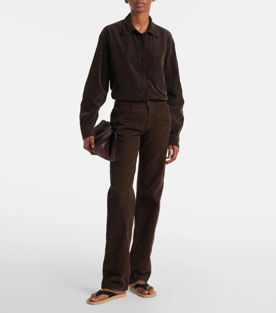 The Row - Nesson cotton shirt