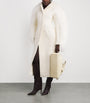 Virgin Wool Boa Coat 110 OFF-WHITE