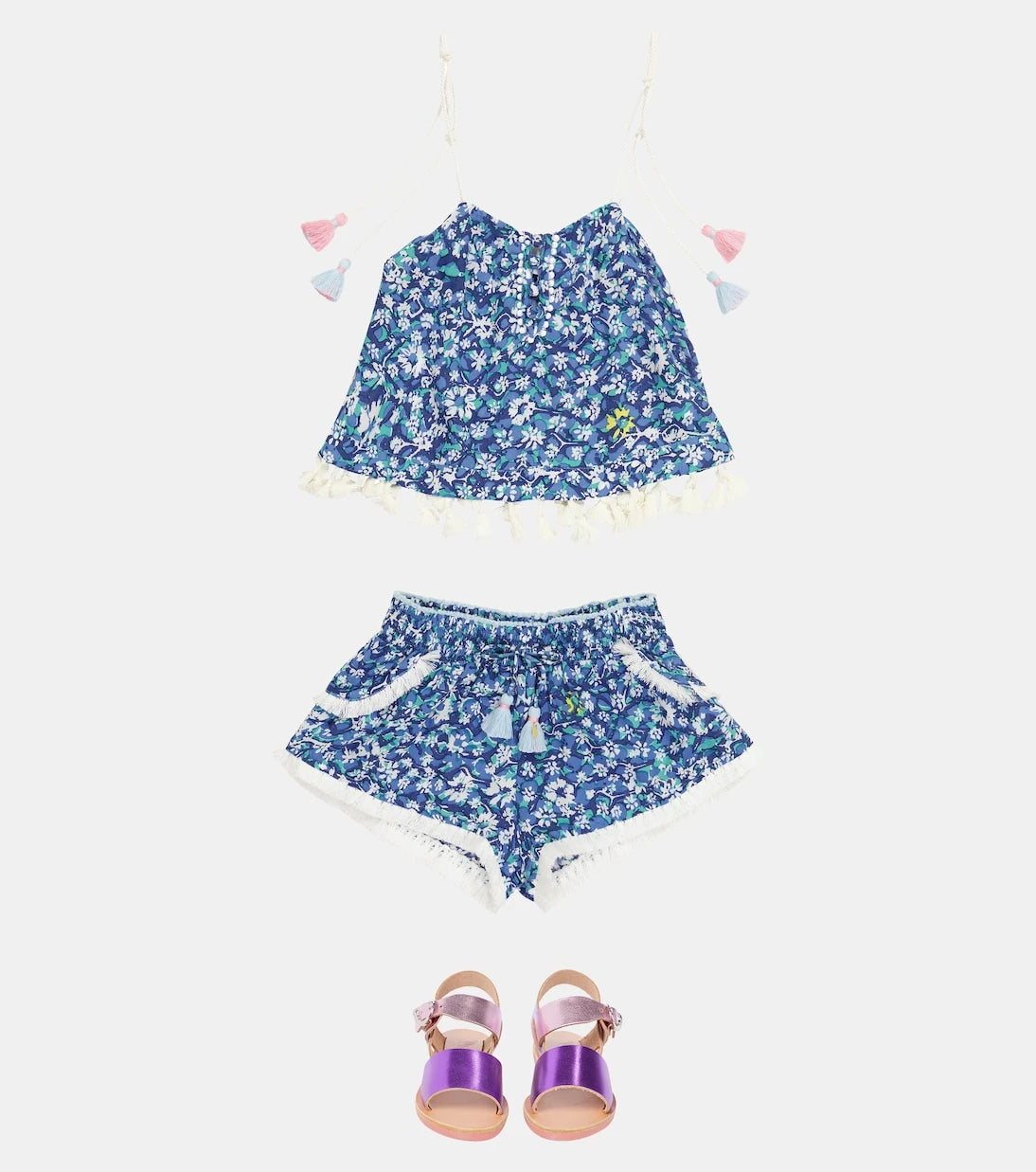 Poupette St Barth Kids - Mara floral top