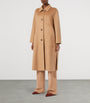Beige Virgin Wool Coat