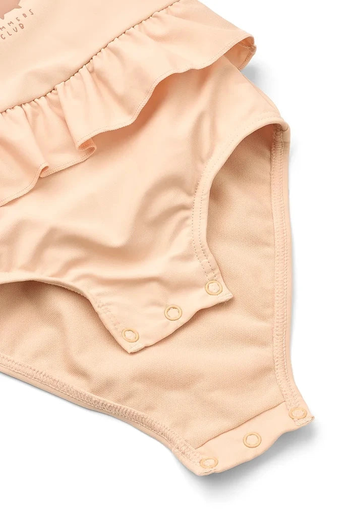 Liewood цял бански за деца Amara Baby Swimsuit w Bow