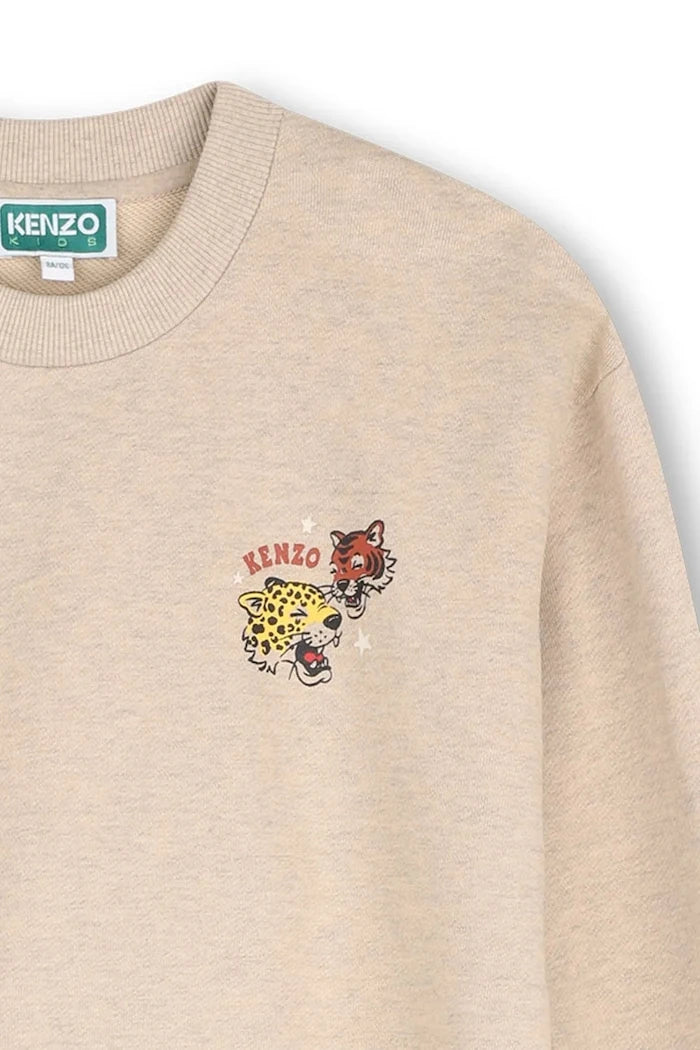 Pamuklu çocuk sweatshirt