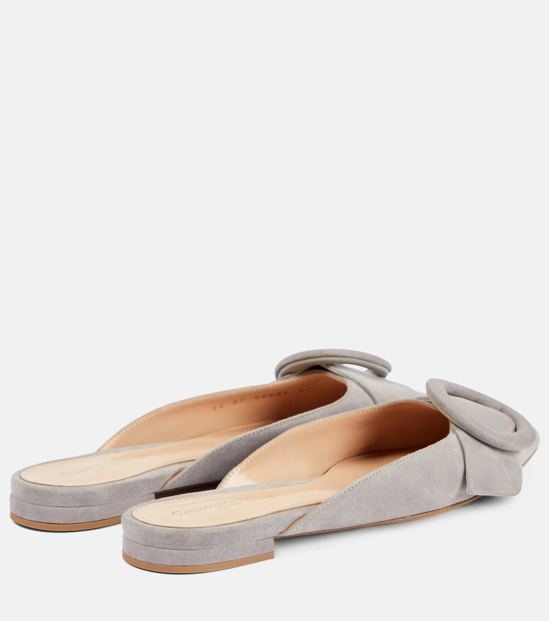 Gianvito Rossi - Suede ballet flats