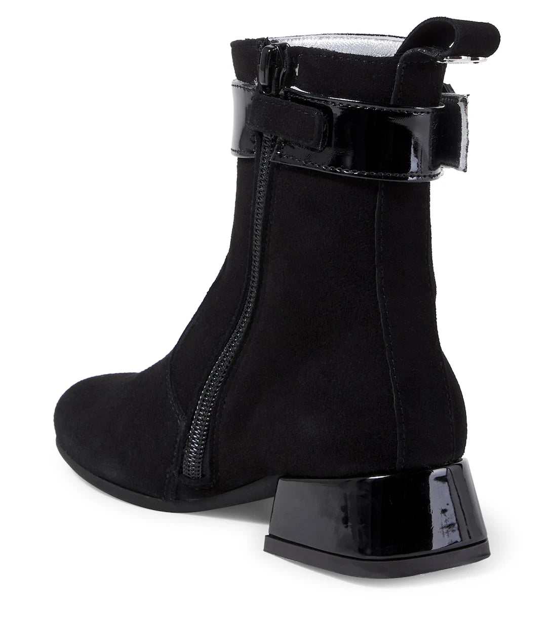 Monnalisa - Embellished suede ankle boots