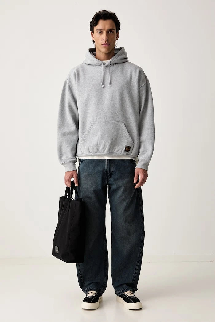 Levi's kapüşonlu erkek pamuklu sweatshirt WORKWEAR PO