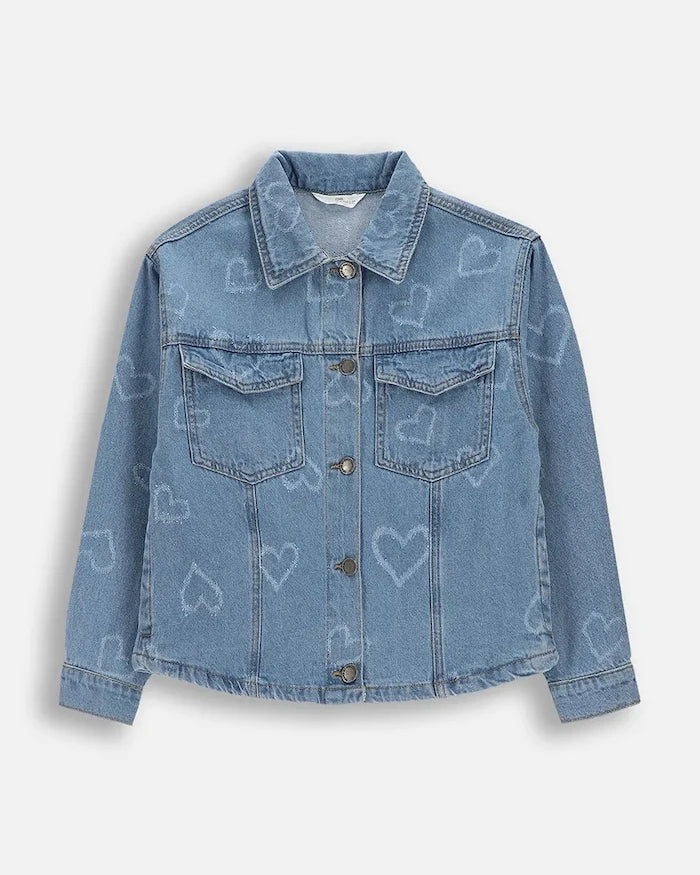Coccodrillo çocuk denim ceket