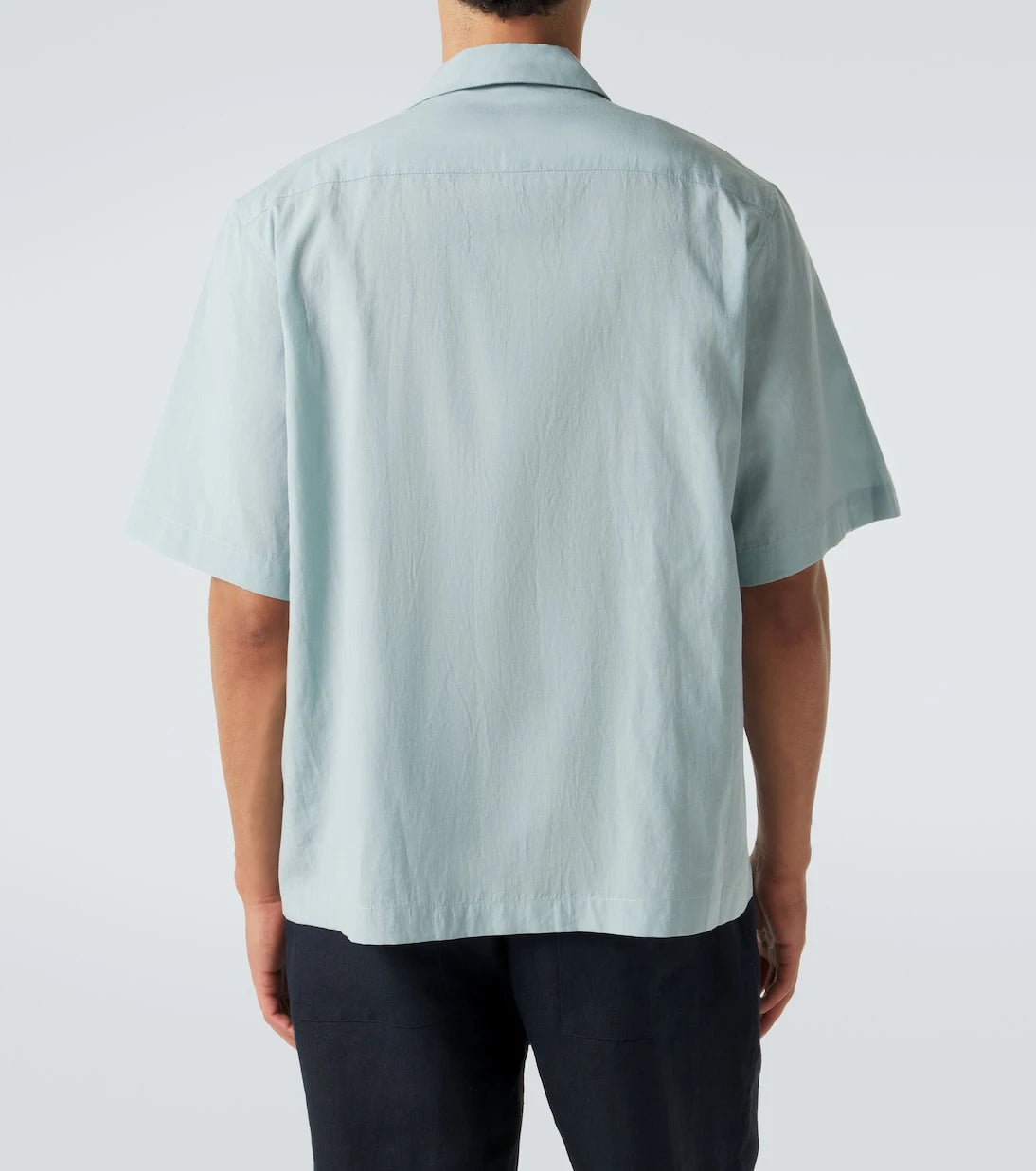 Commas - Embroidered bowling shirt
