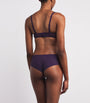Simone Perele Purple Shorty Intrigue Briefs