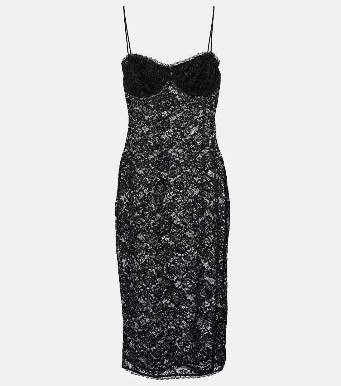 Oséree - O-Lover floral lace midi dress