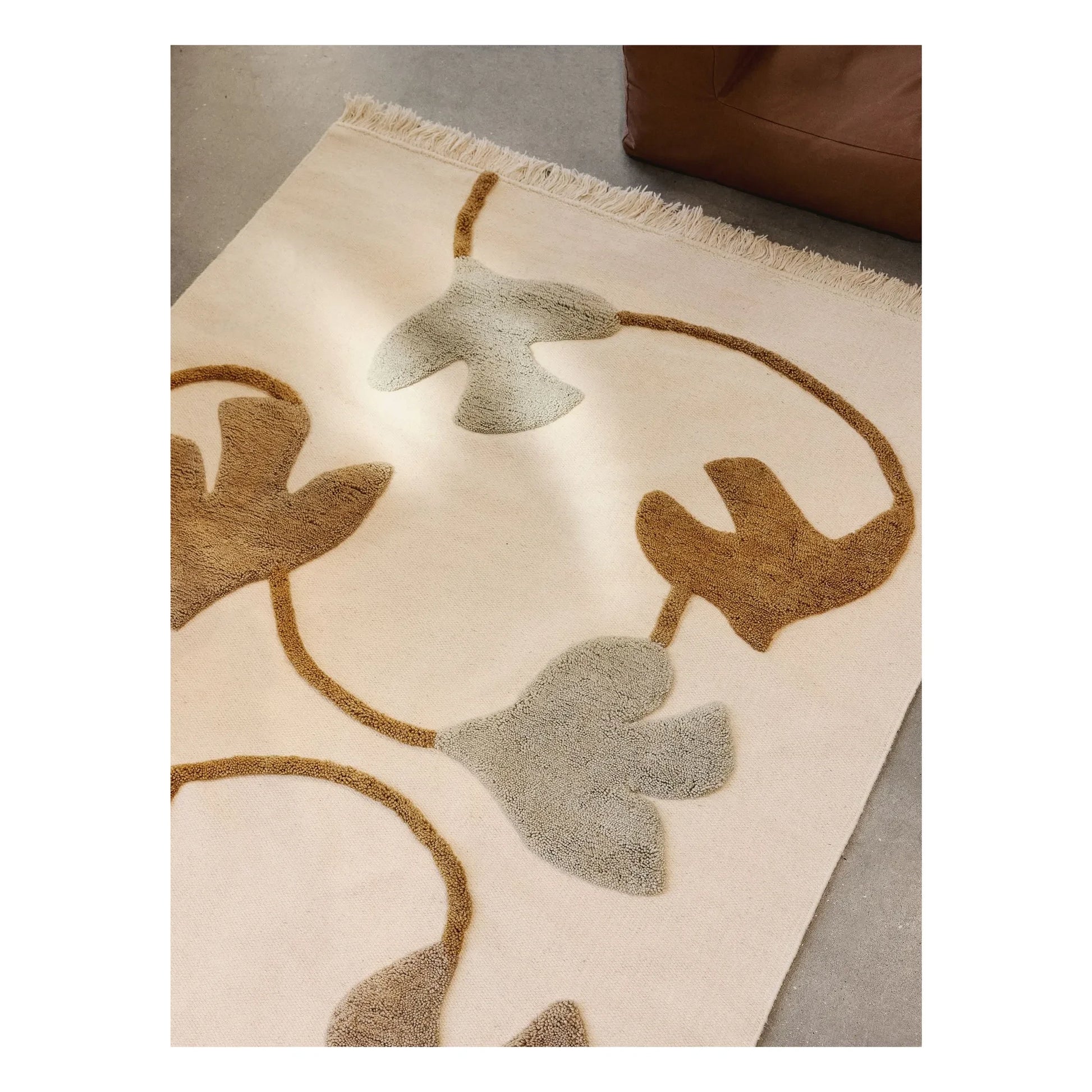 Ferm Living Kids - Swif Bird carpet | Beige