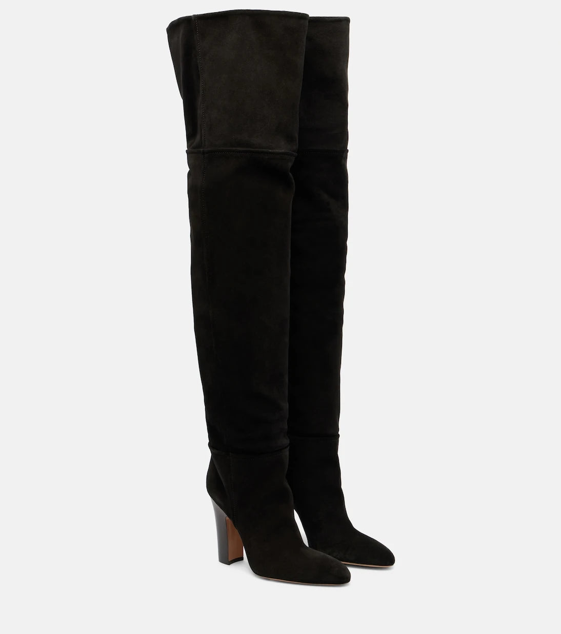 Paris Texas - Lavinia suede over-the-knee boots