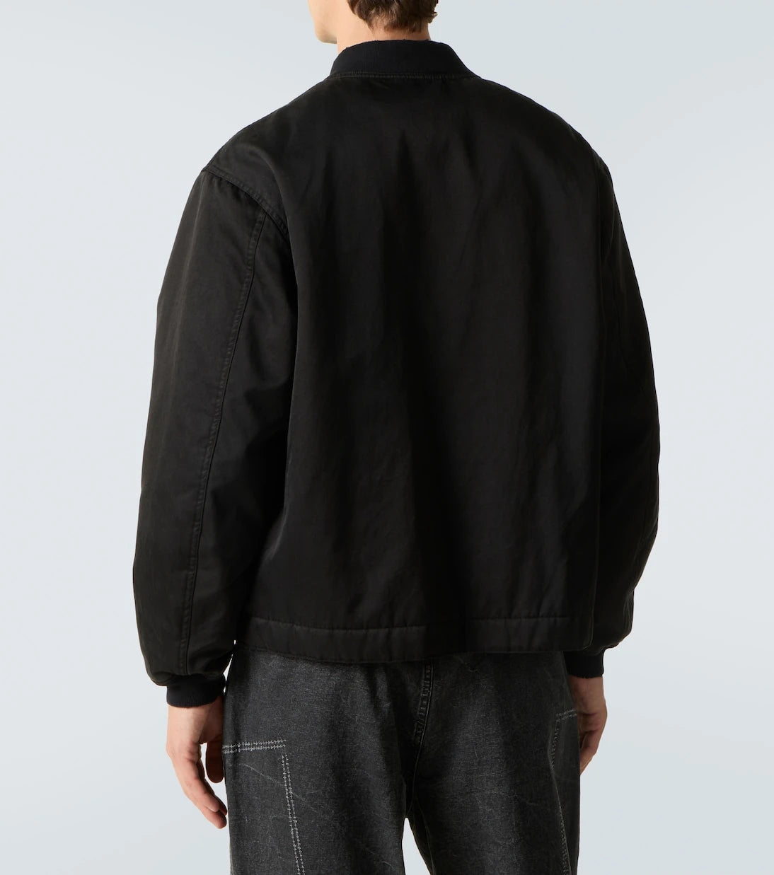 A.Presse - Silk and cotton bomber jacket
