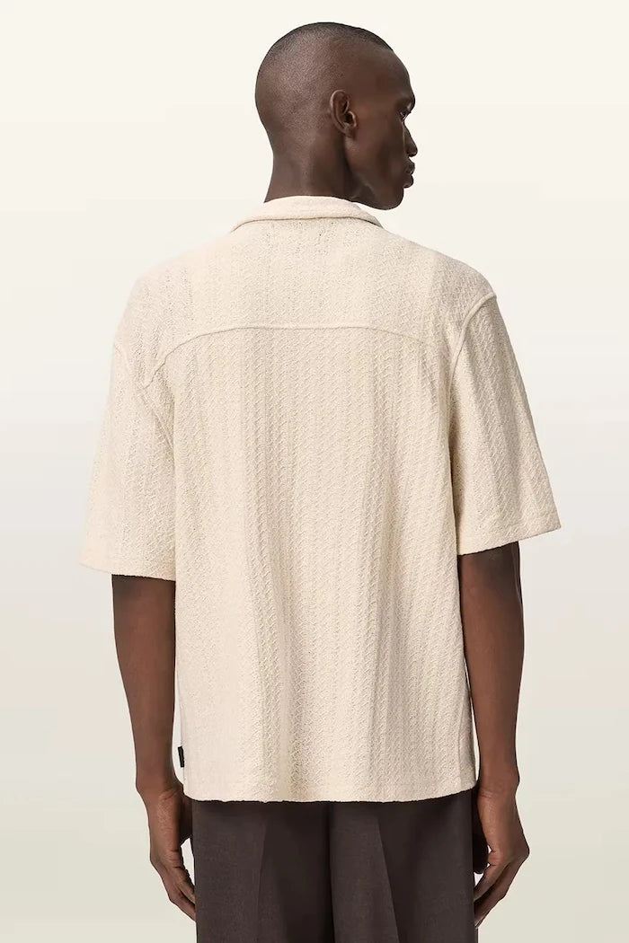Памучна риза AllSaints TRACE
