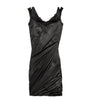 Twisted Mini Slip Dress