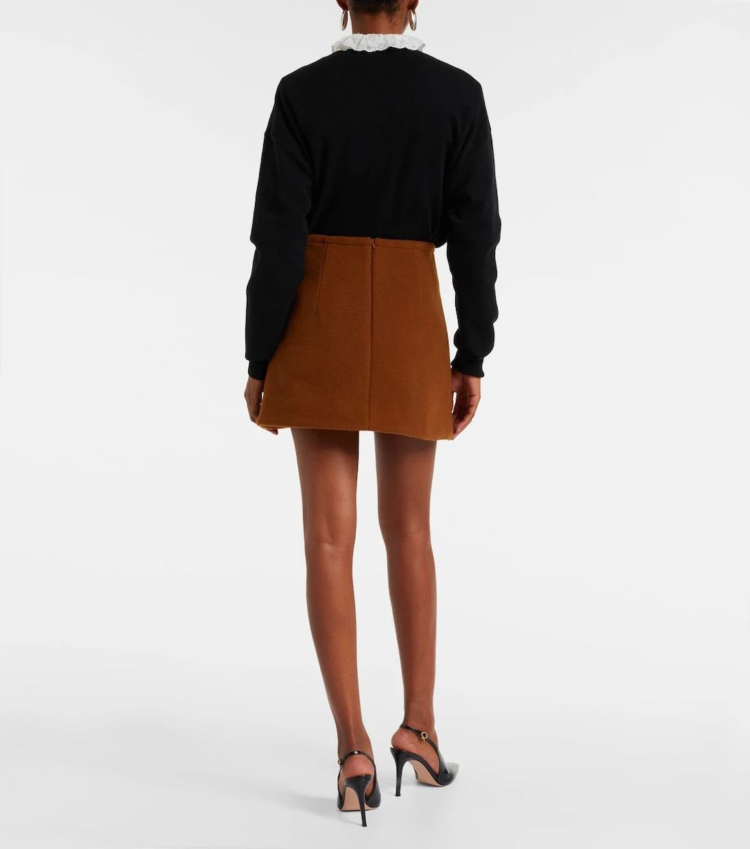 Patou - Wool-blend miniskirt